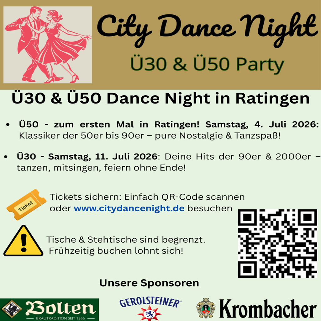 city dance night flyer medien website