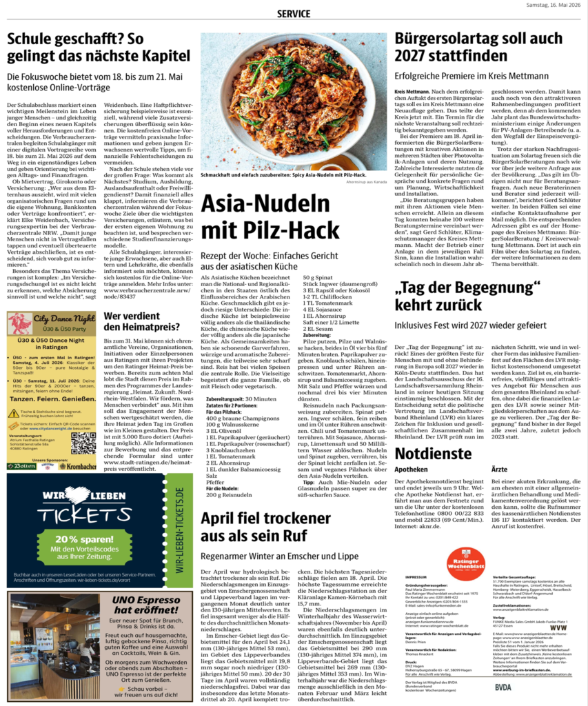 ratinger wochenblatt